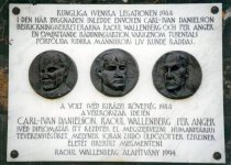 Raul Wallenberg,Carl-Ivan Danielson,Per Anger emléktábla