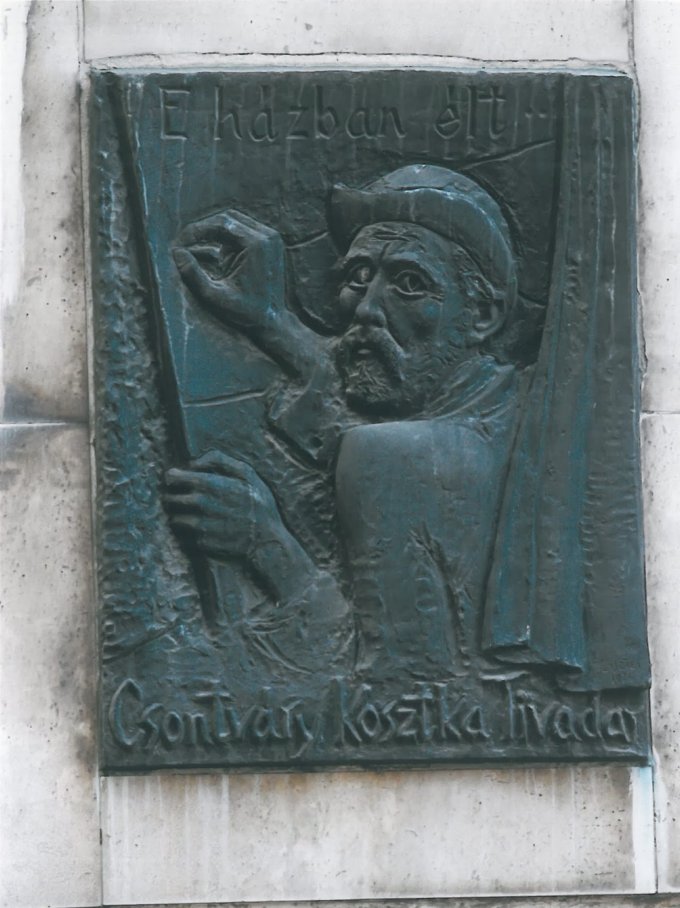 Csontváry Kosztka Tivadar emléktábla Csontváry Kosztka Tivadar emléktábla