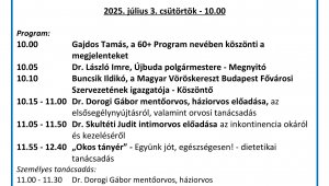 Egészségnap a 60+ Programközpontban 
